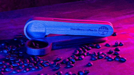 Wooden Eco Coffee Scoop & Bag Clip